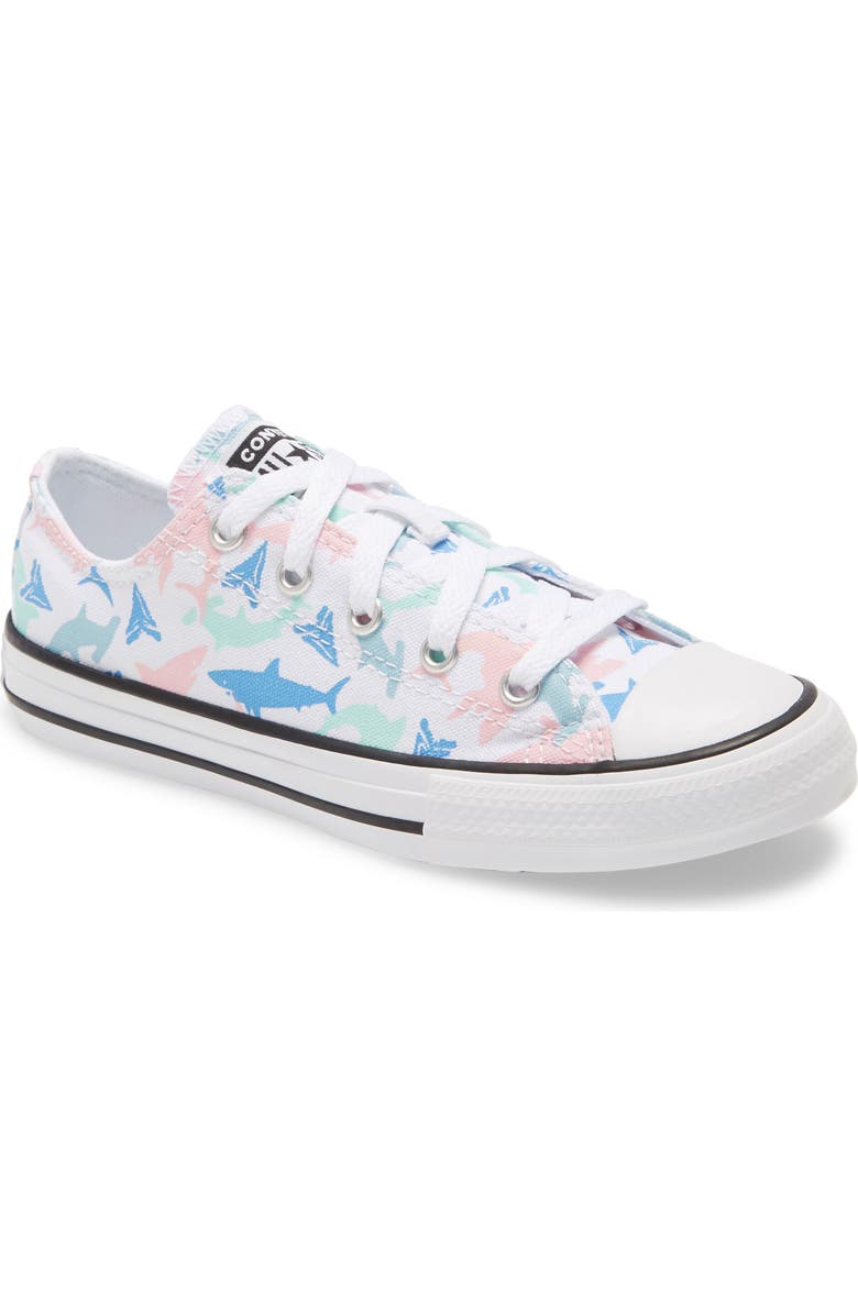 Converse Chuck Taylor<sup>®</sup> All Star<sup>®</sup> Shark Low Top Sneaker, Main, color,