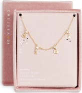 Chelsea28 Demi Fine Cubic Zirconia Mama Charm Necklace