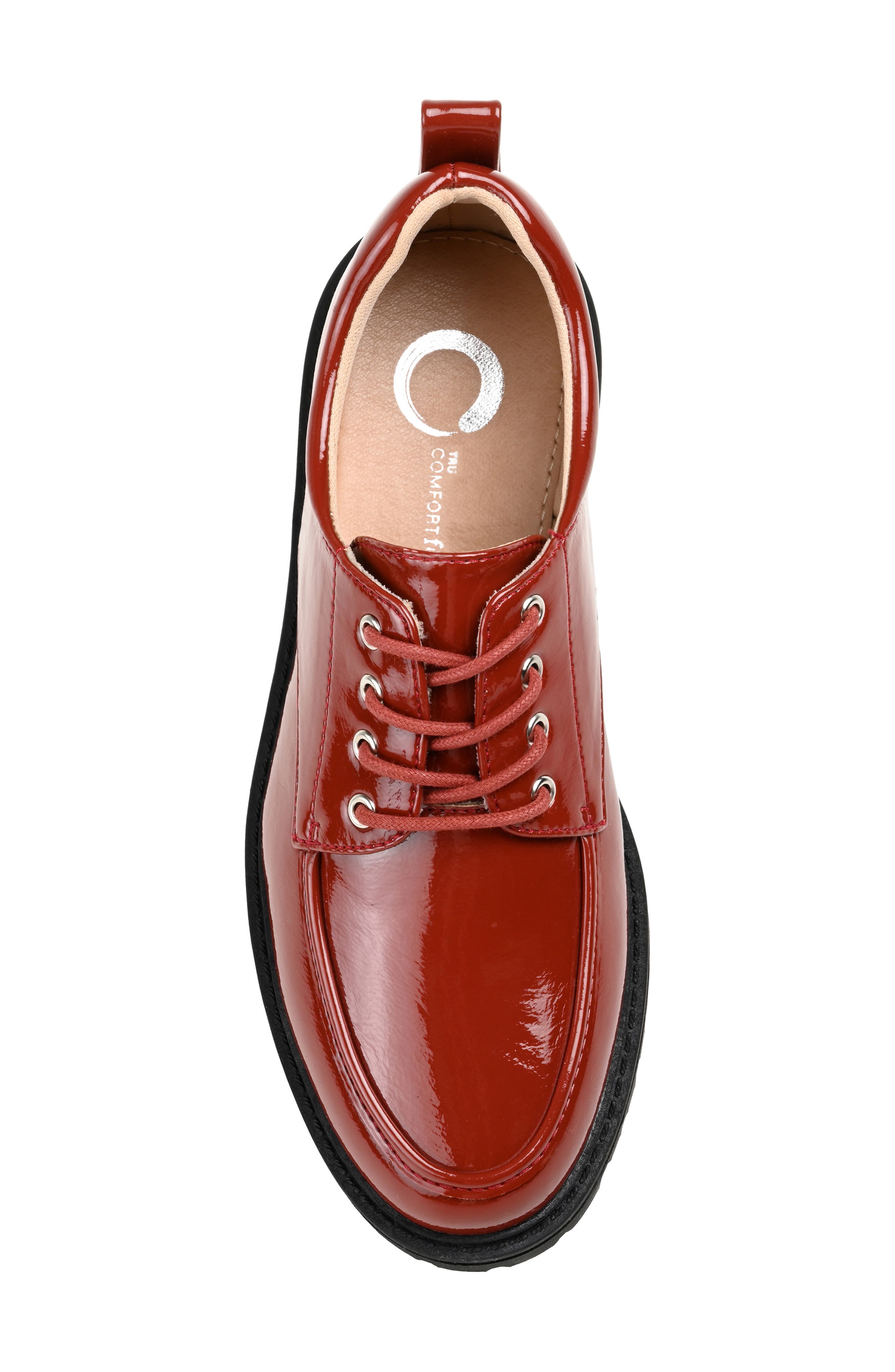 Zina Lug Sole Loafer, Alternate, color, BRICK