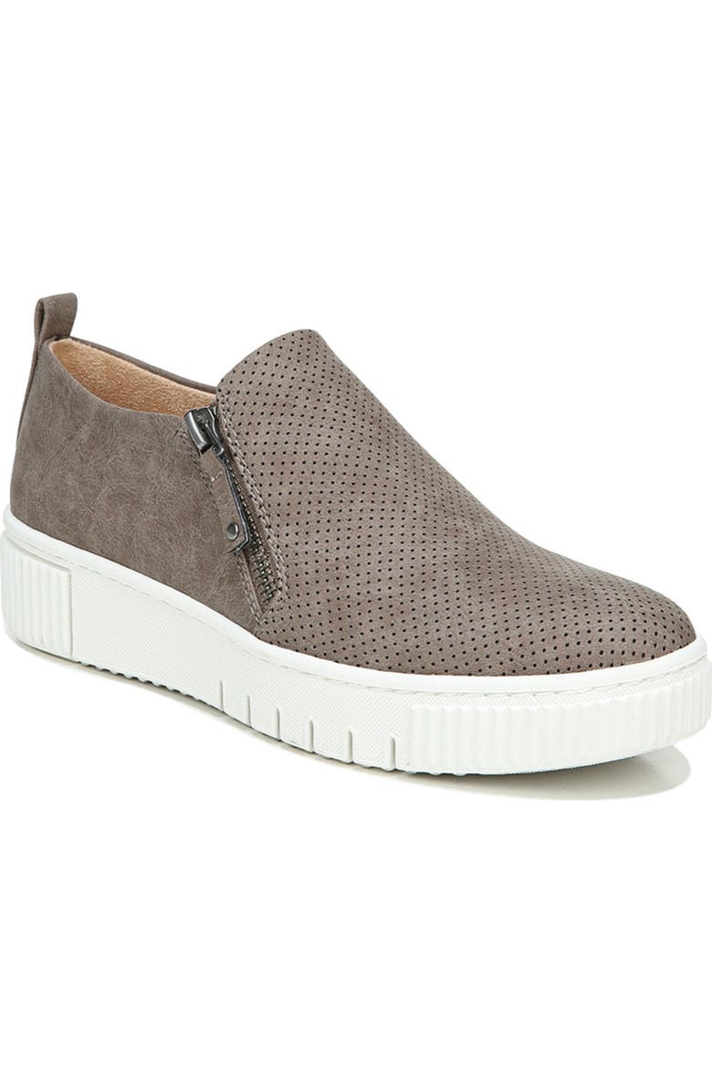 SOUL NATURALIZER Turner Perforated Platform Sneaker - Wide Width Available, Main, color, Grey