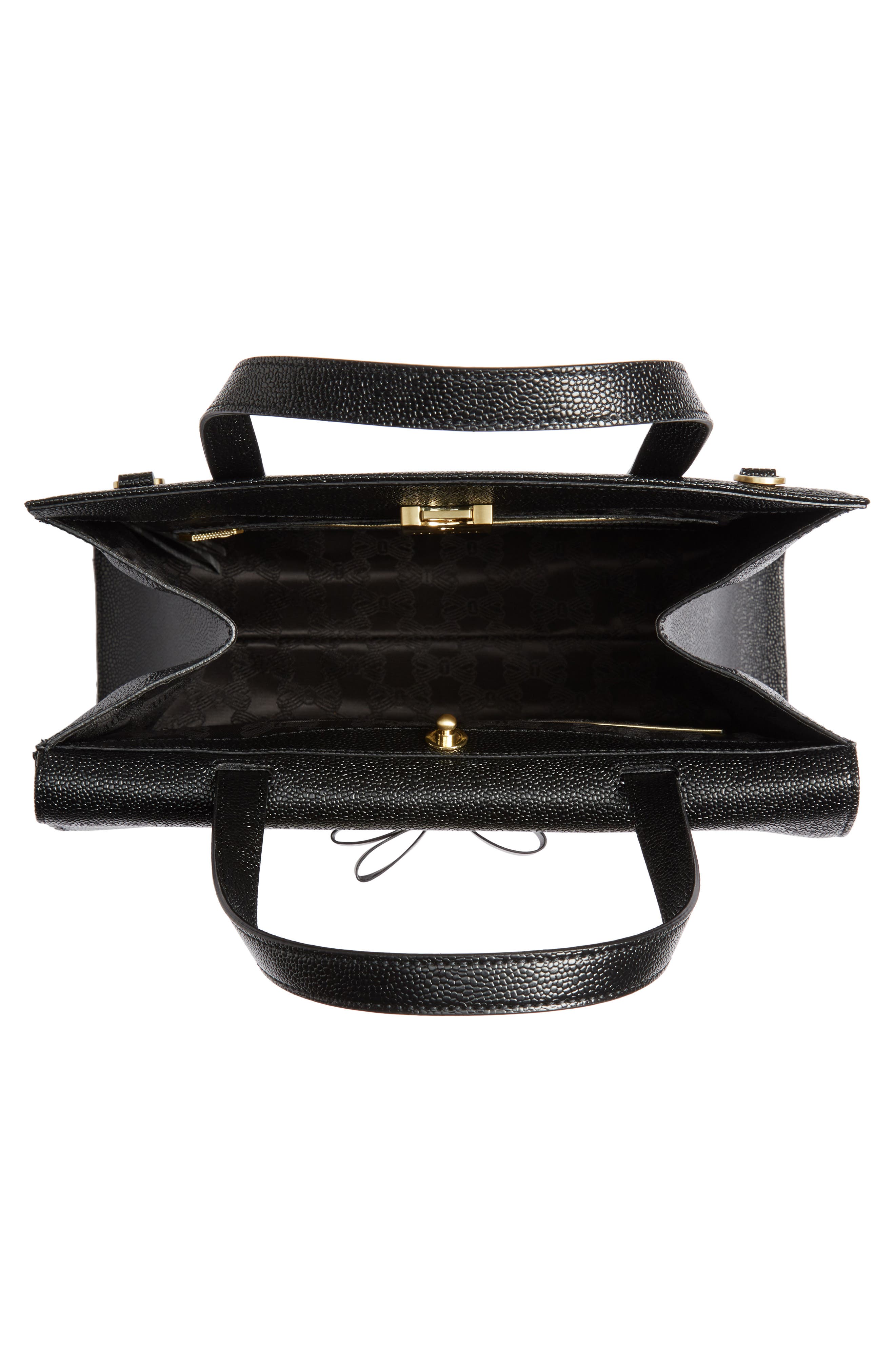 Ted Baker London Aarilli Bow Leather Satchel, Alternate, color, 