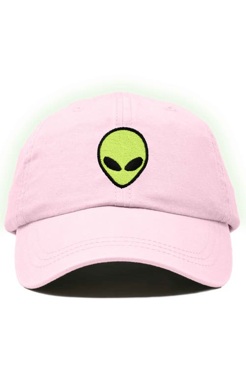 Dalix Alien Dad Cap In Washed Pink