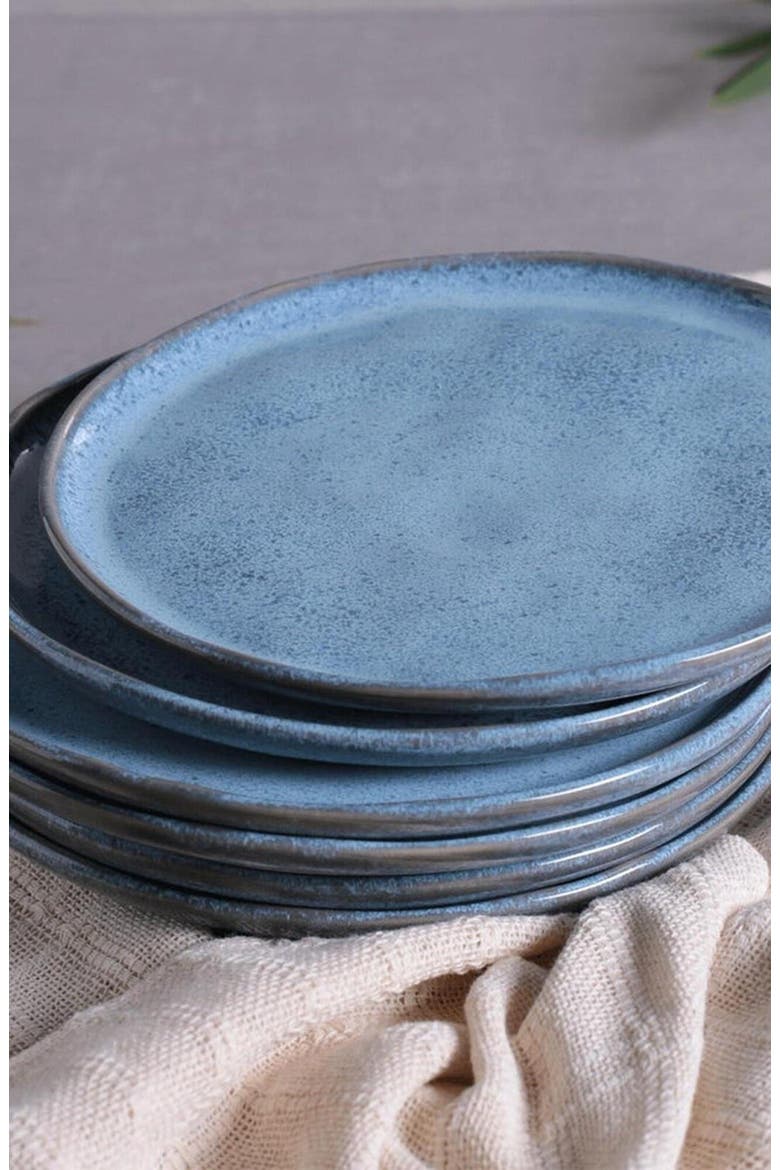 Dessert Plate Set of 4, Alternate, color, Breeze
