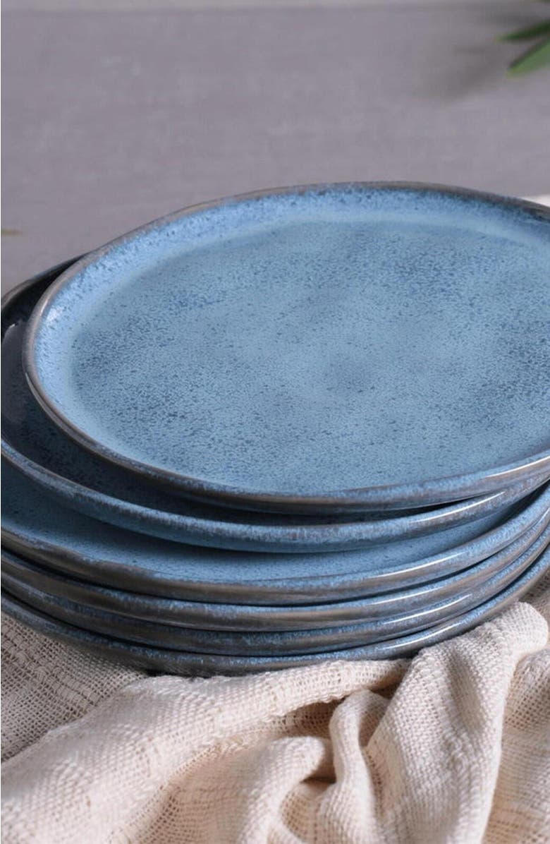 Porto Brasil Dessert Plate Set of 4, Alternate, color, Breeze