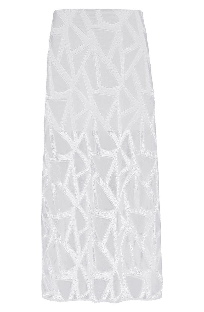 ViX Paula Hermanny Juli High Waist Cover-Up Maxi Skirt, Alternate, color,