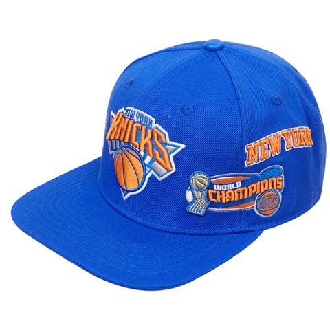Men's Royal New York Knicks Championship Capsule Snapback Hat