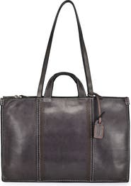 OLD TREND Freesia Genuine Leather Structured Carryall Tote