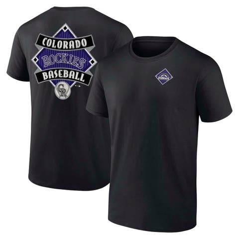 Men's Fanatics  Black Colorado Rockies Field Play T-Shirt