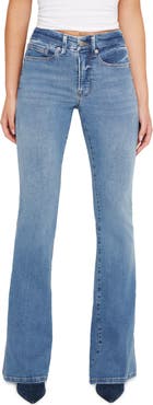 Good American Good Legs Flare Jeans
