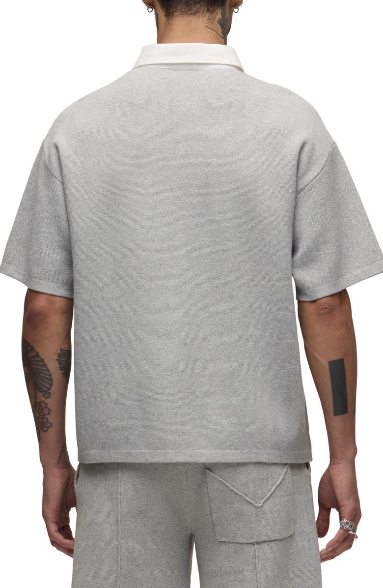 Hudson Jeans Double Knit Polo, Alternate, color, 