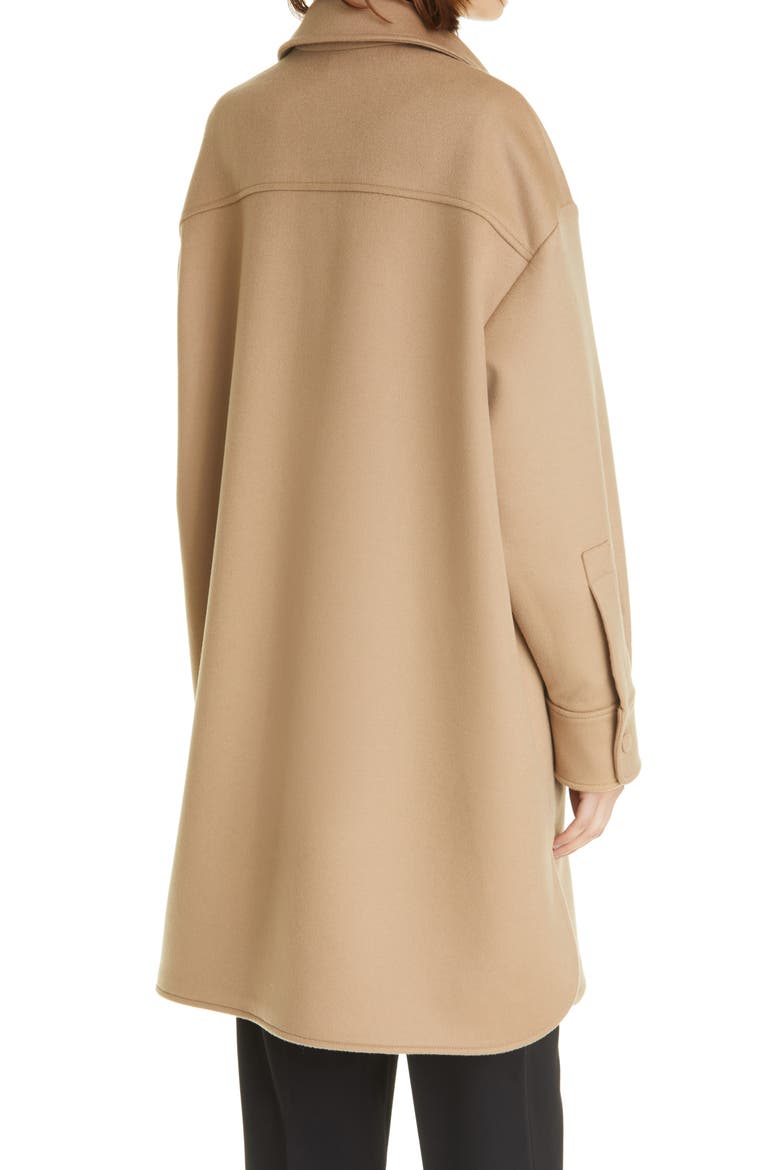 Kerry Oversize Wool Utility Coat, Alternate, color, CAMEL