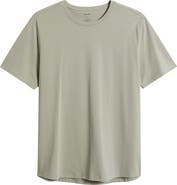 Open Edit Crewneck Stretch Cotton T-Shirt