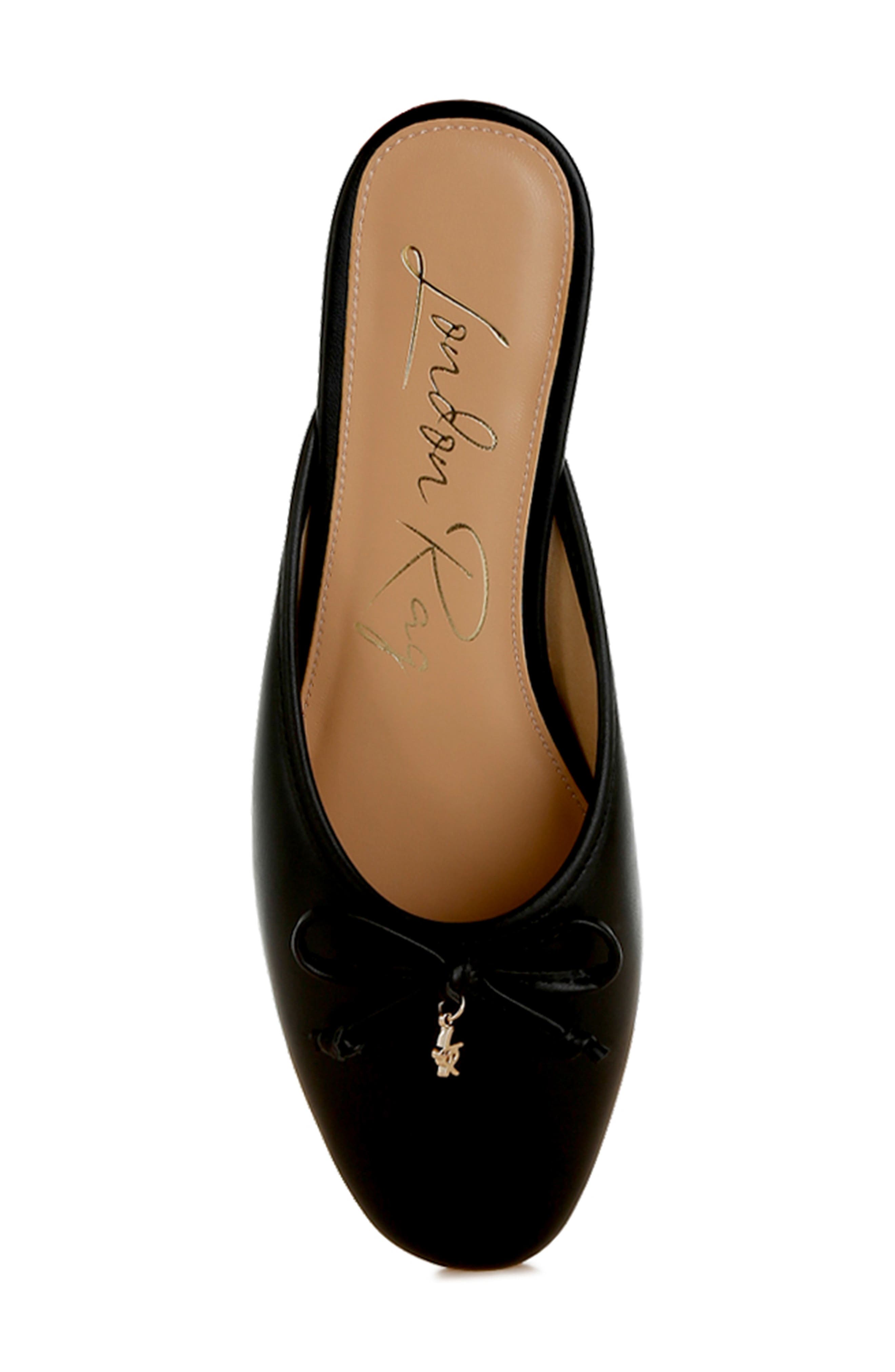 LONDON RAG Eras Mule, Alternate, color, Black