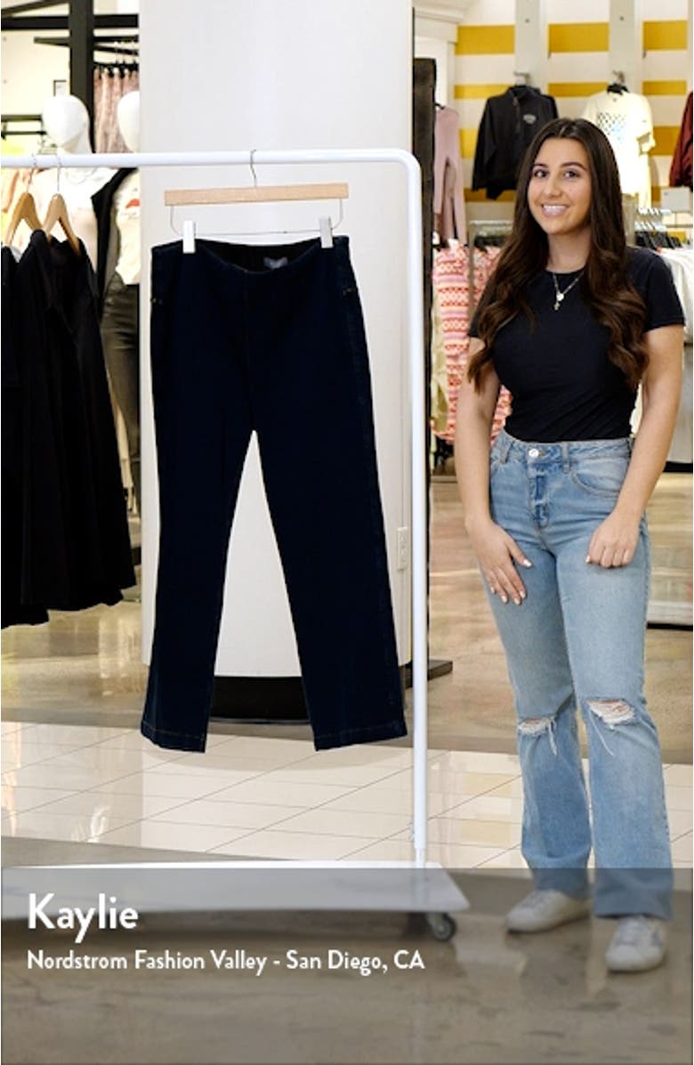 'Lyssentials Ankle Baby Bootcut Jeans, sales video thumbnail