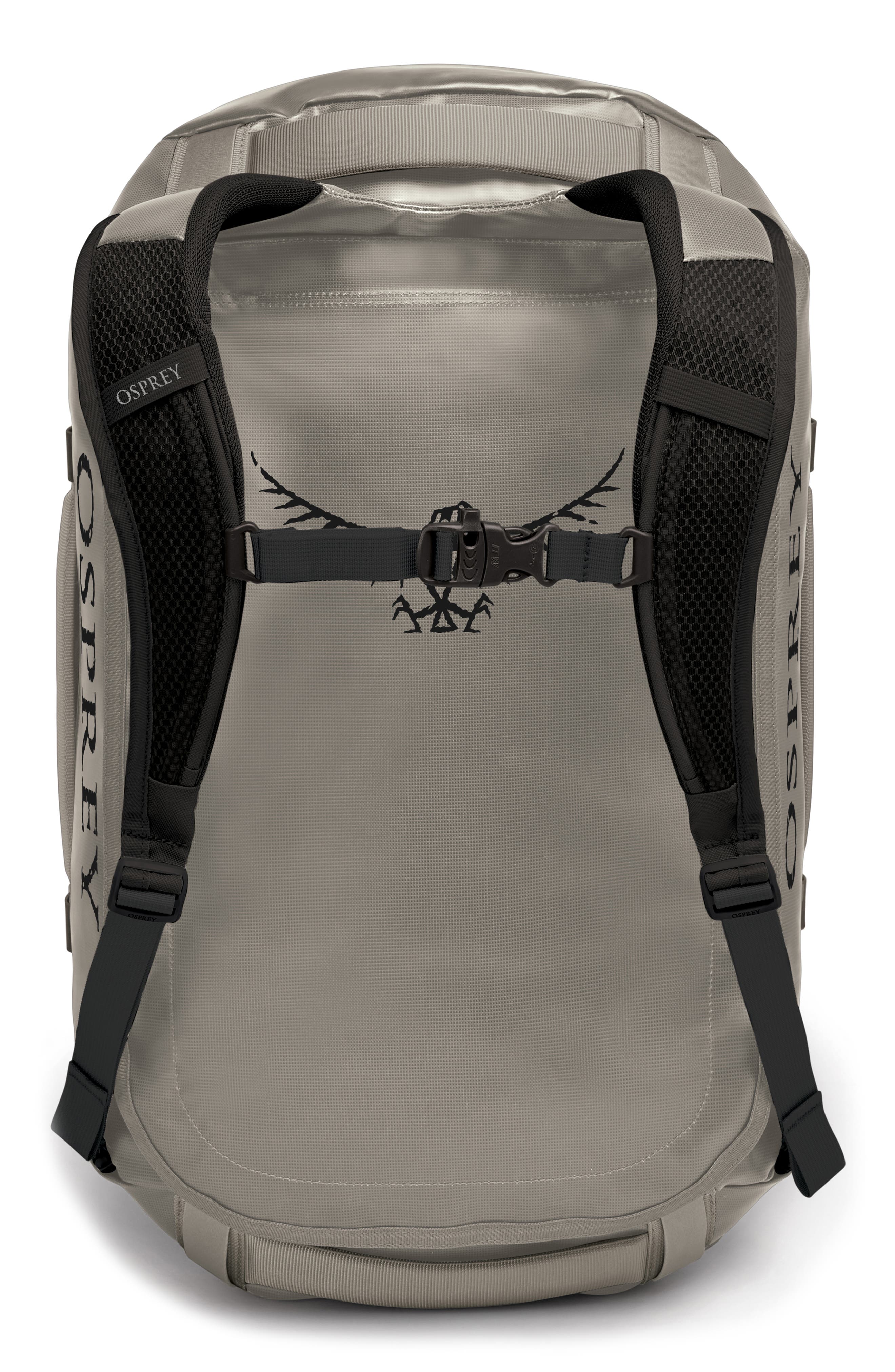 Osprey Transporter 40-Liter Duffle Backpack, Alternate, color, Tan Concrete