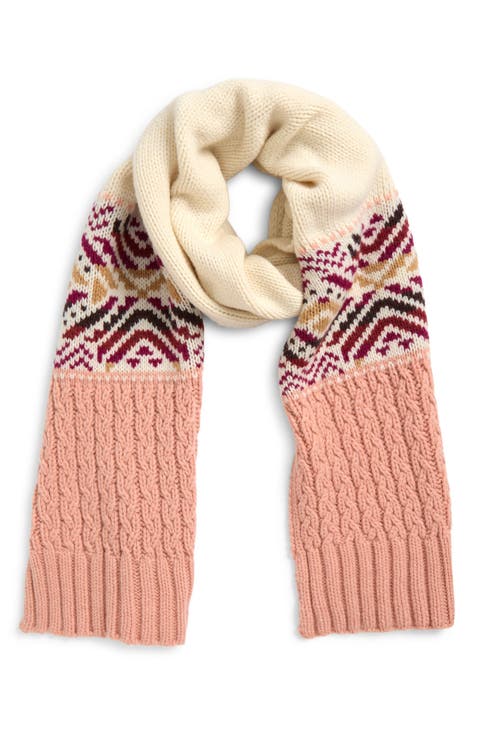 Mountain Fair Isle Scarf
