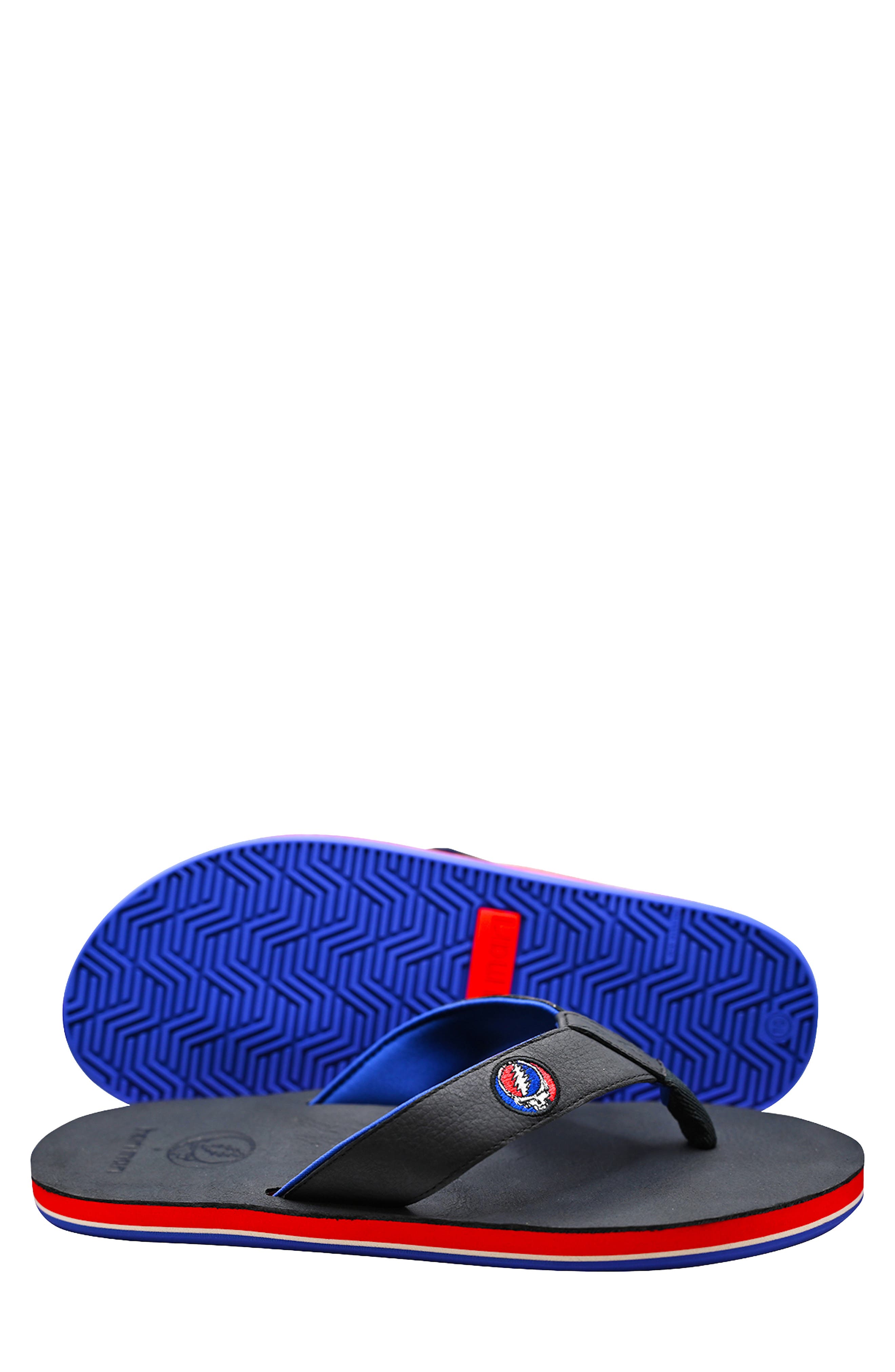 hari mari x Grateful Dead Reverb Waterproof Flip Flop, Alternate, color, 