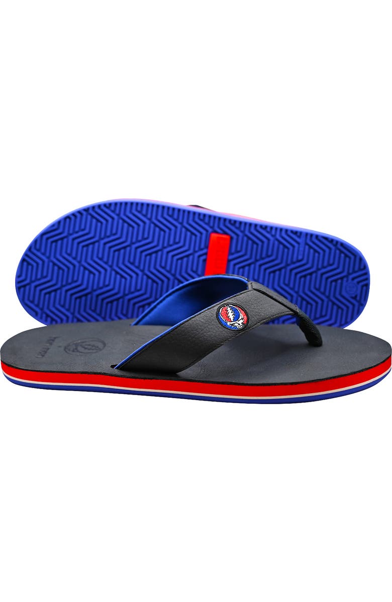 hari mari x Grateful Dead Reverb Waterproof Flip Flop, Alternate, color,