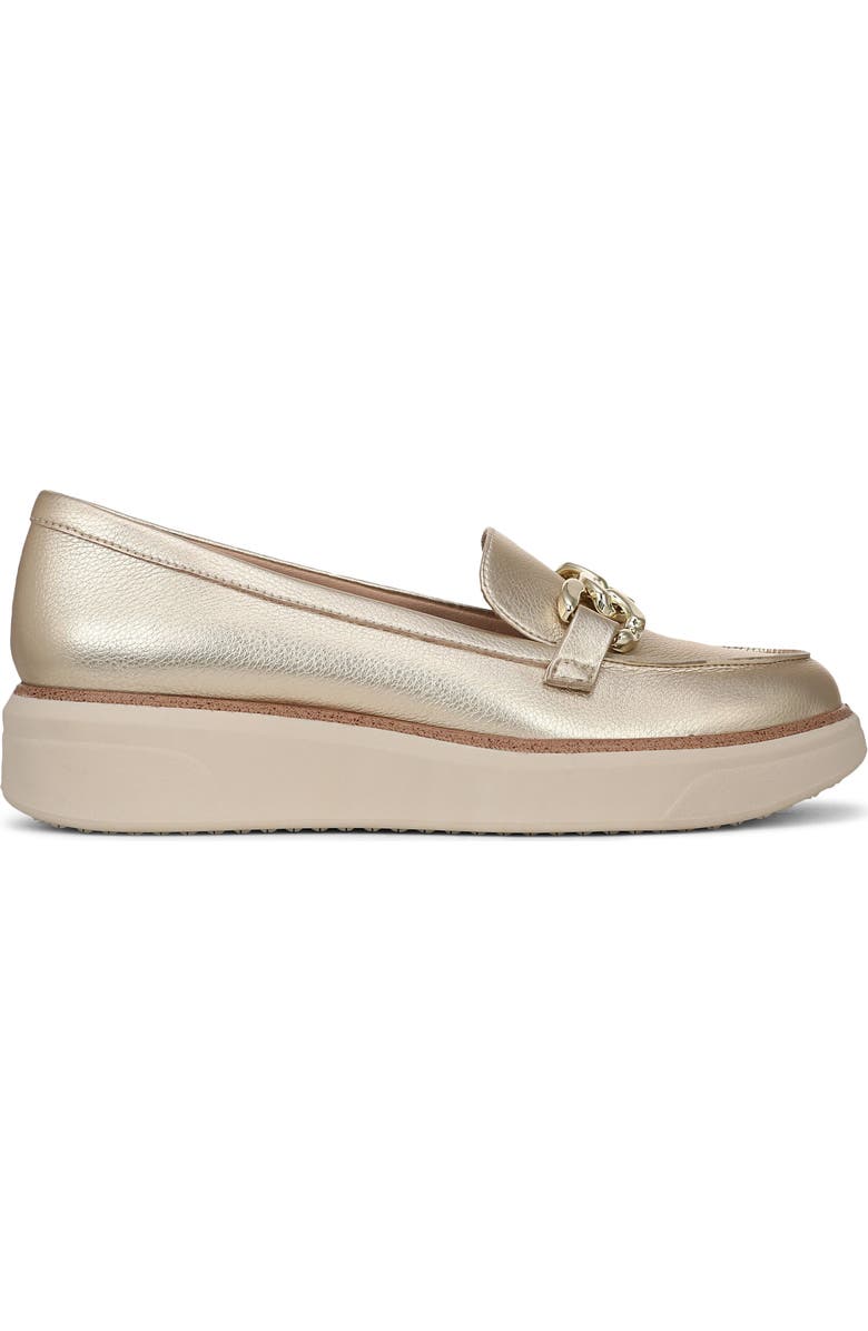 LifeStride Chelsea Bit Platform Loafer, Alternate, color, Gold
