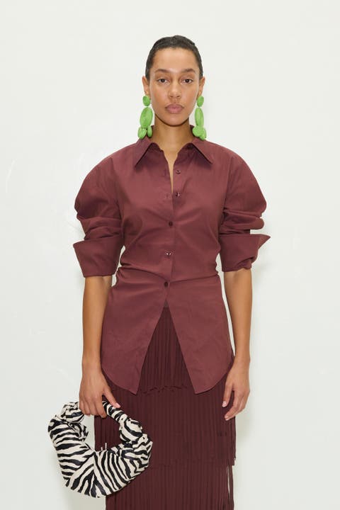 Loch Poplin Button Up