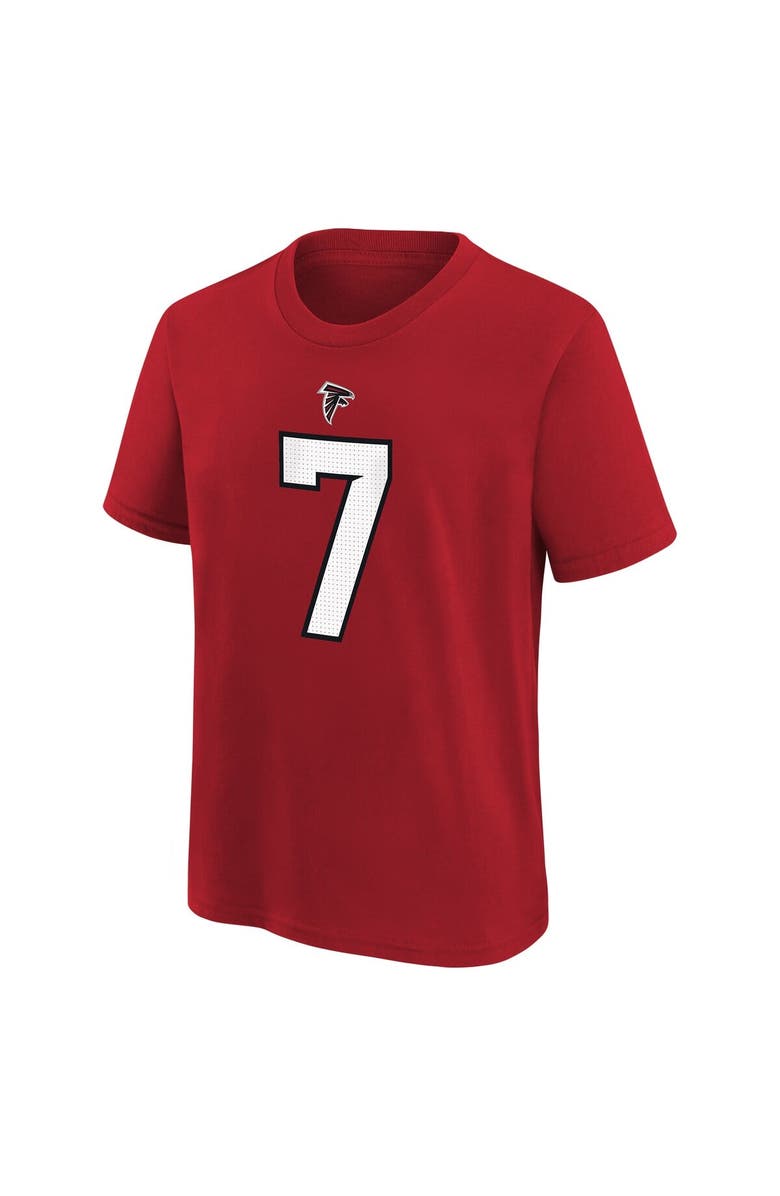 Nike Youth Nike Bijan Robinson Red Atlanta Falcons Name & Number T-Shirt, Alternate, color, Red