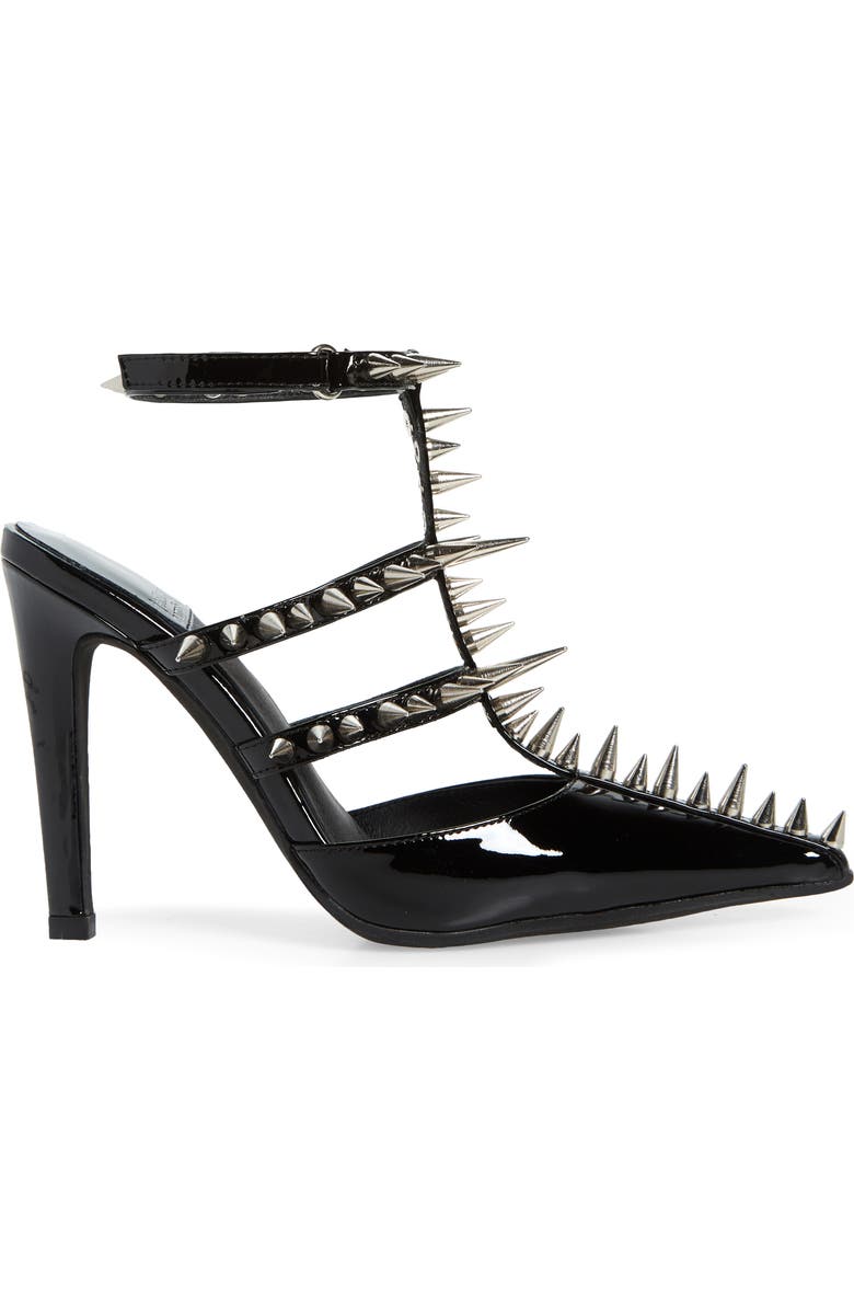 Jeffrey Campbell Step Back Spiked Pointed Toe Pump, Alternate, color,