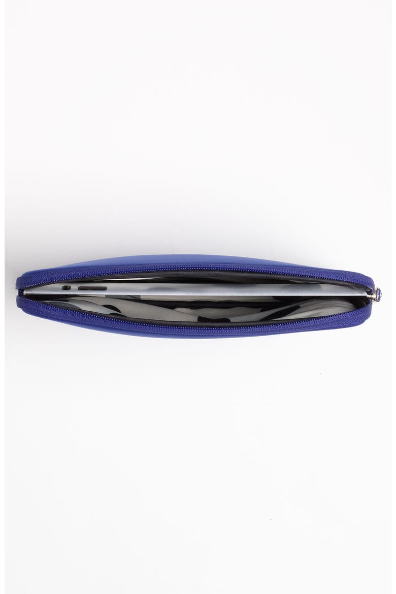 'whistle while you work' iPad sleeve, Alternate, color, COBALT