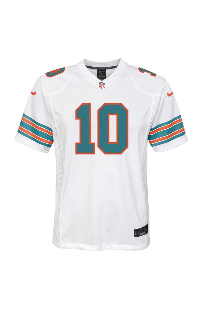 Nike Youth Nike Tyreek Hill White Miami Dolphins Alternate Player Game Jersey, Alternate, color, White