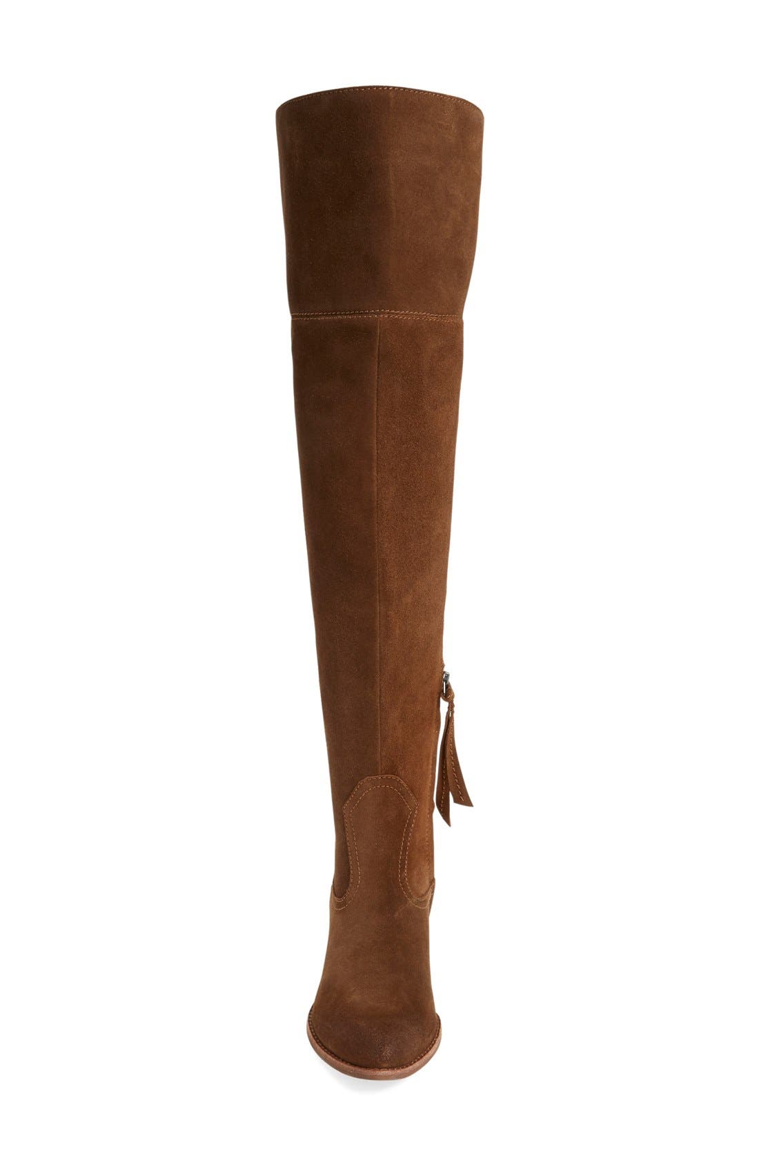 Dolce Vita 'Silas' Over the Knee Boot, Alternate, color, Acorn Suede
