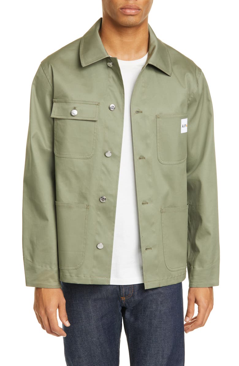 A.P.C. x Carhartt Work In Progress Michiguene Jacket, Main, color,