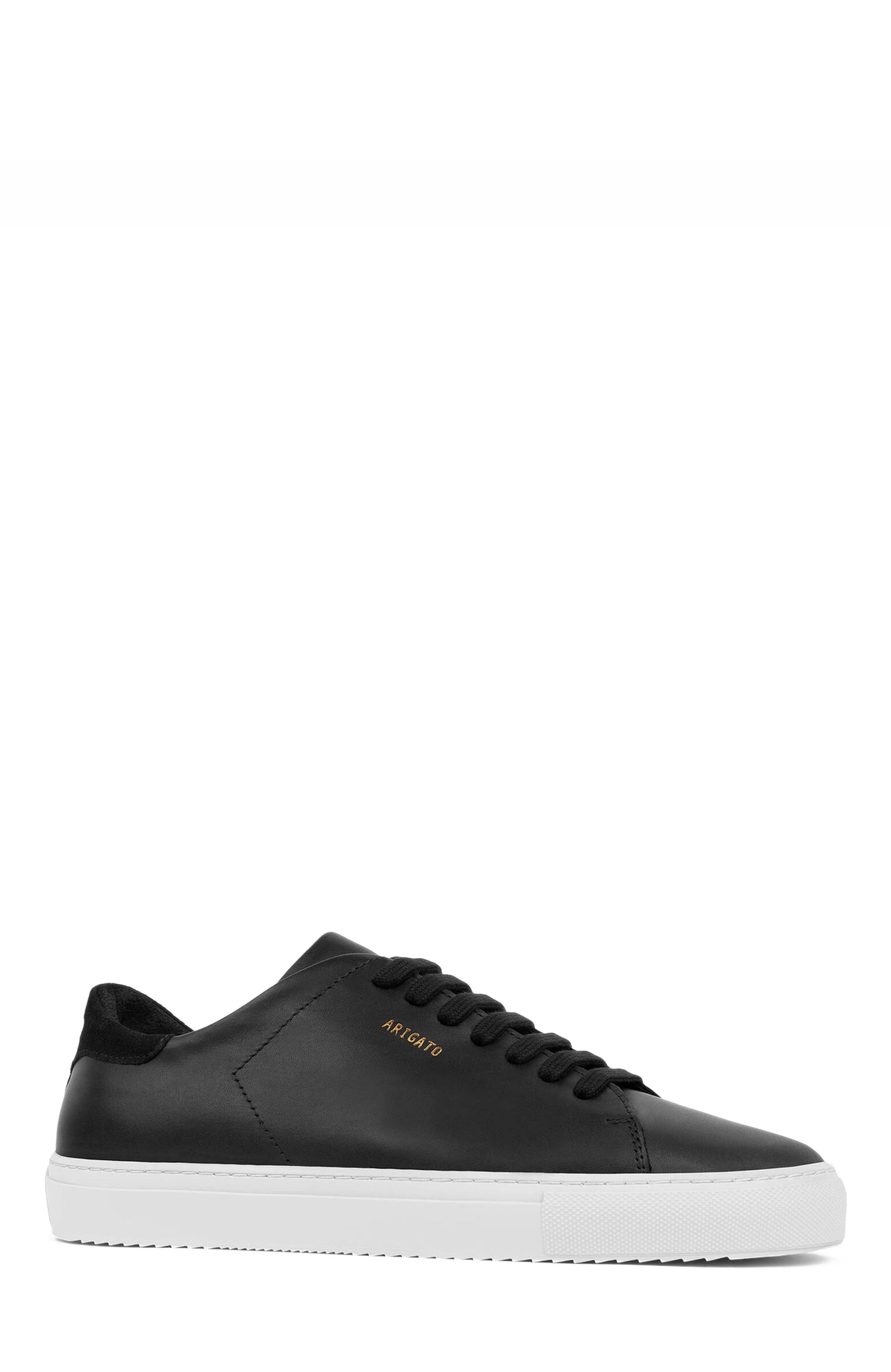 Axel Arigato Clean 90 Leather Sneaker - Women's, Alternate, color, Black