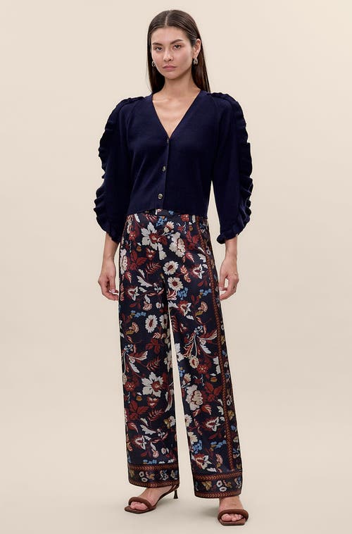 Rebecca Taylor Selah Pant In Blue