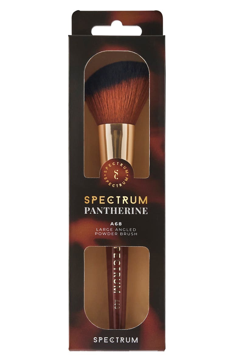 SPECTRUM Pantherine Large Angled Powder Brush, Alternate, color, Brown