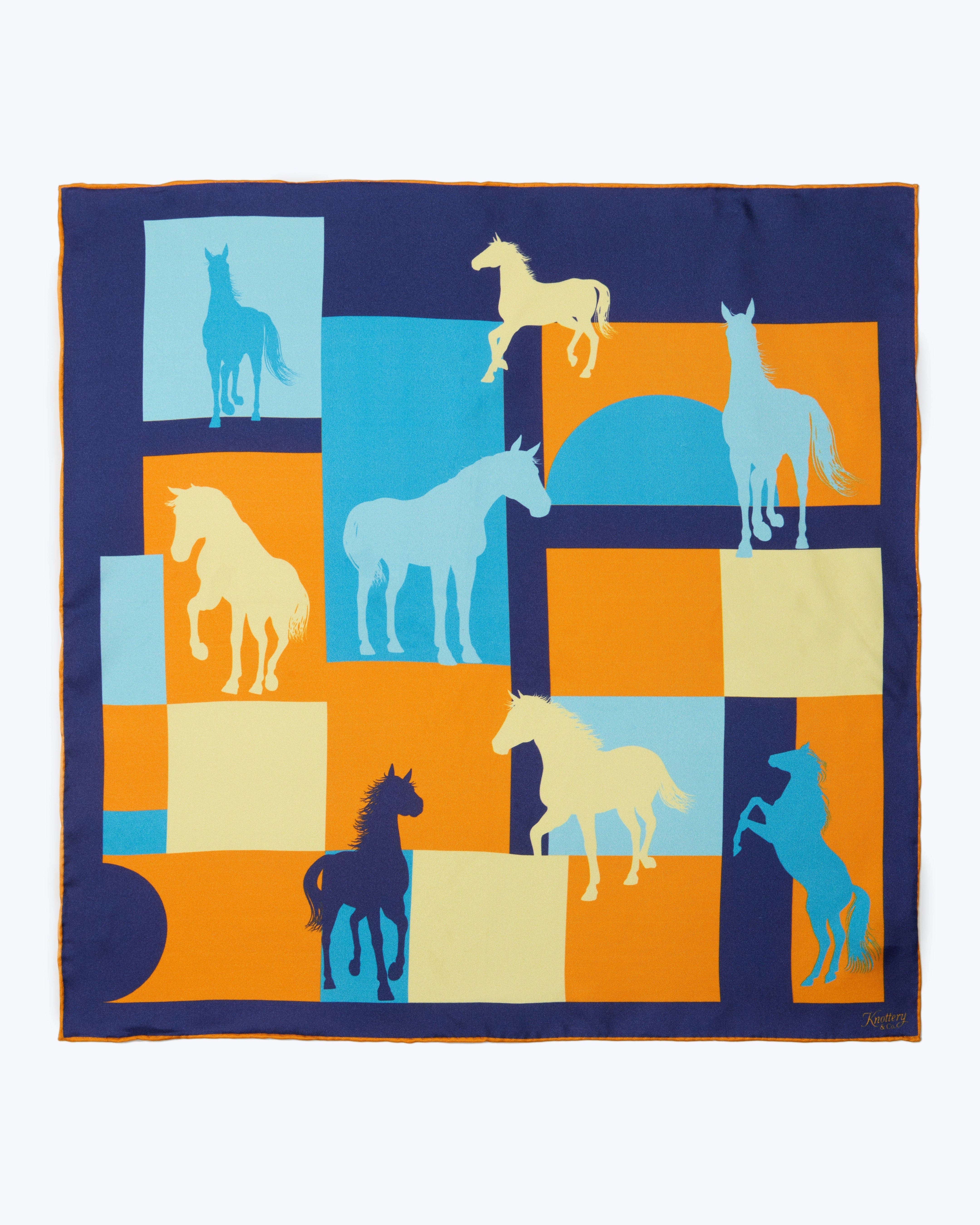 selected Navy & Orange