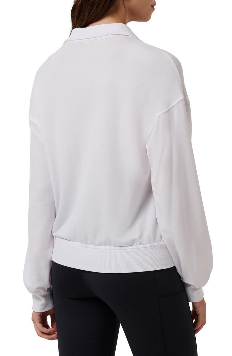 TravisMathew Cloud French Terry Sweatshirt, Alternate, color, White