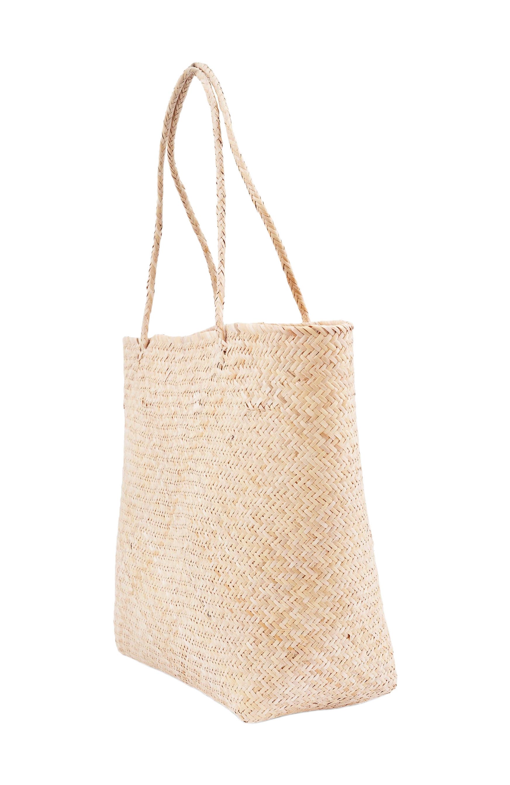 The Artisan & Company Everyday Rattan Market Tote Bag, Alternate, color, 