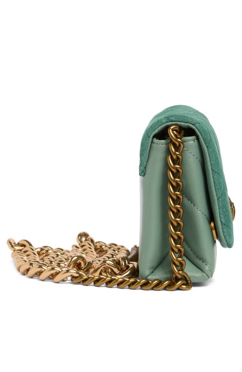 KURT GEIGER KURT GEIGER LONDON MINI KENSINGTON LEATHER SHOULDER BAG