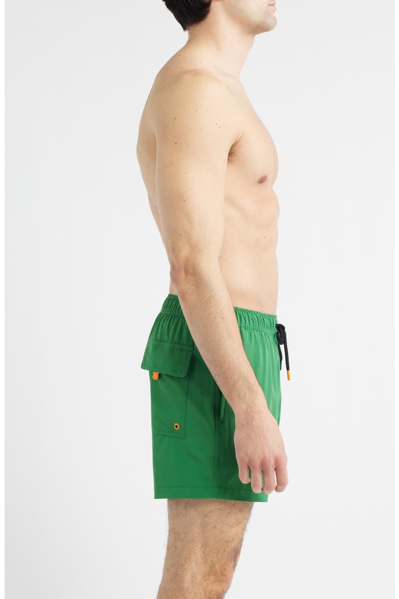 Demna Swim Trunks, Alternate, color, RAINFOREST GREEN