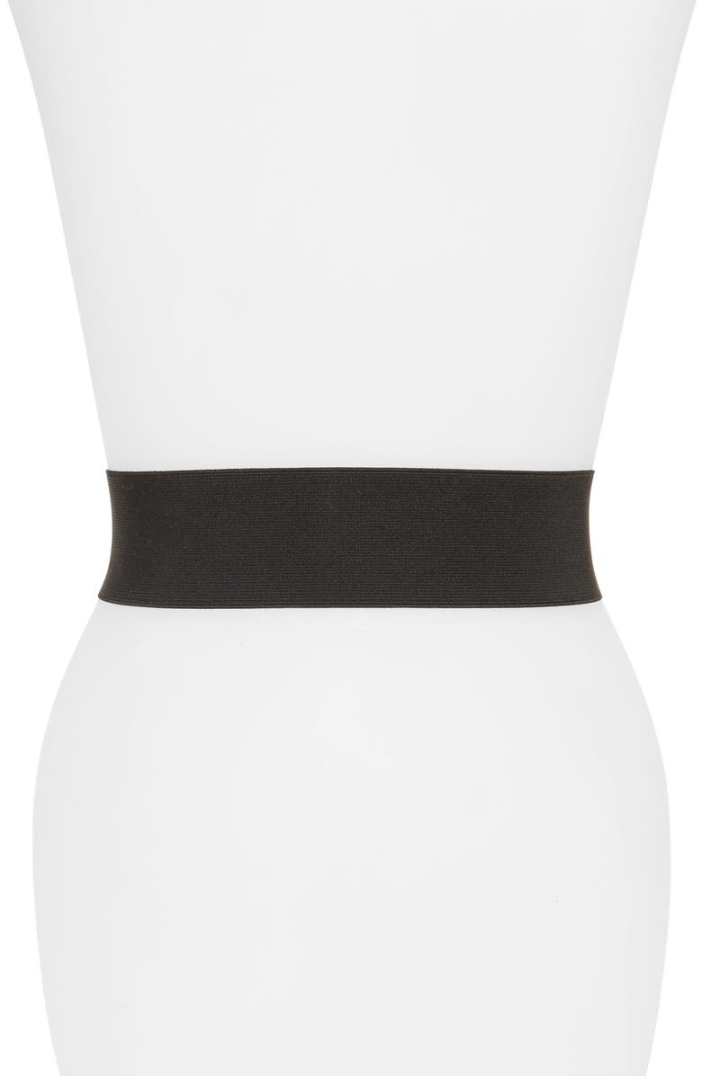 Halogen<sup>®</sup> Suede Stretch Belt, Alternate, color,