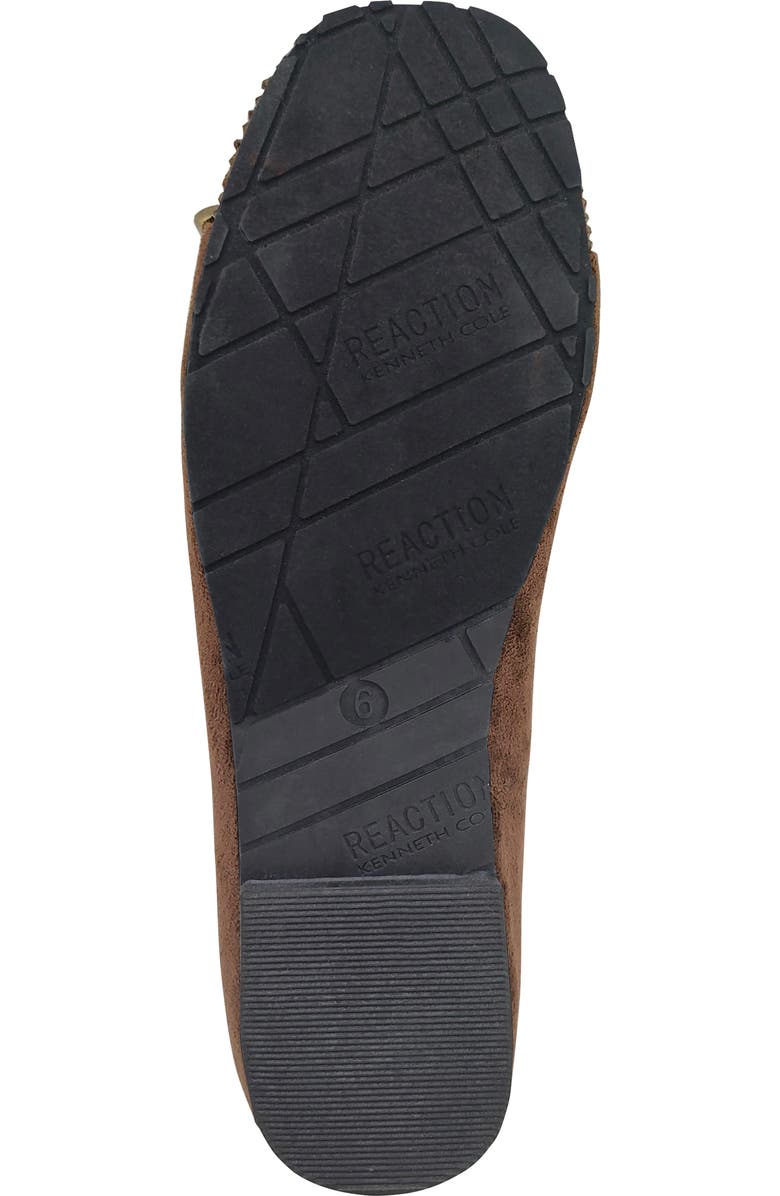 Reaction Kenneth Cole Ellie Ballet Flat, Alternate, color, Chocolate Micro