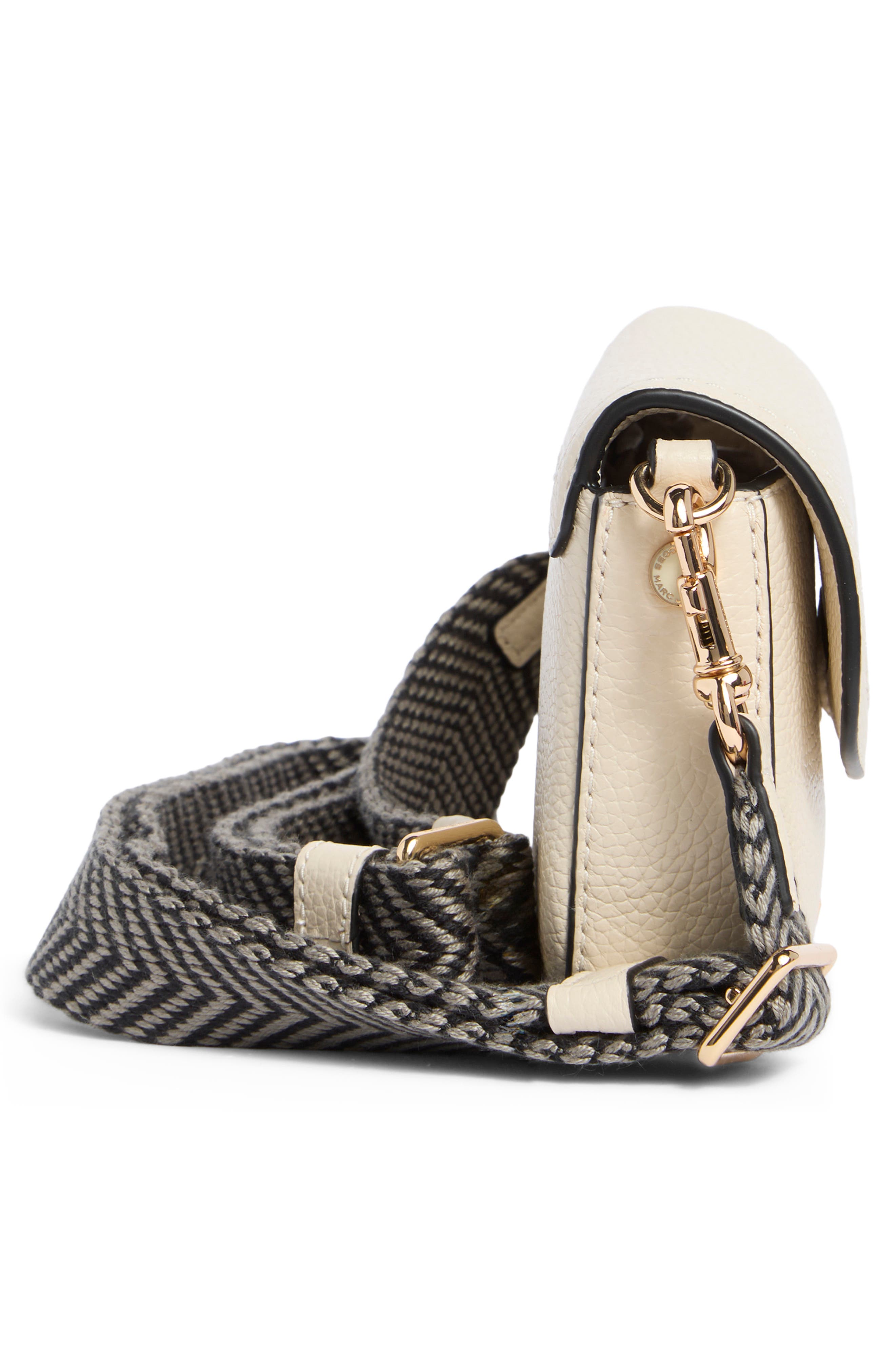 Marc Jacobs Groove Mini Crossbody Bag, Alternate, color, Marshmallow