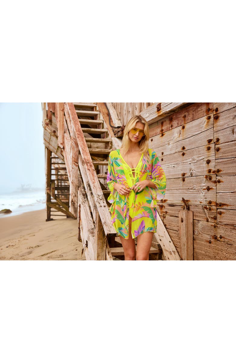 Becca Costa Bella Cover-Up Tunic, Alternate, color,