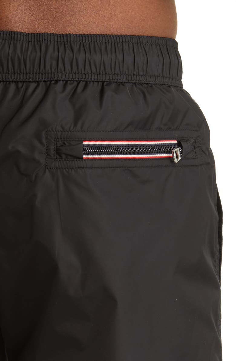 Moncler Technical Nylon Swim Trunks, Alternate, color,