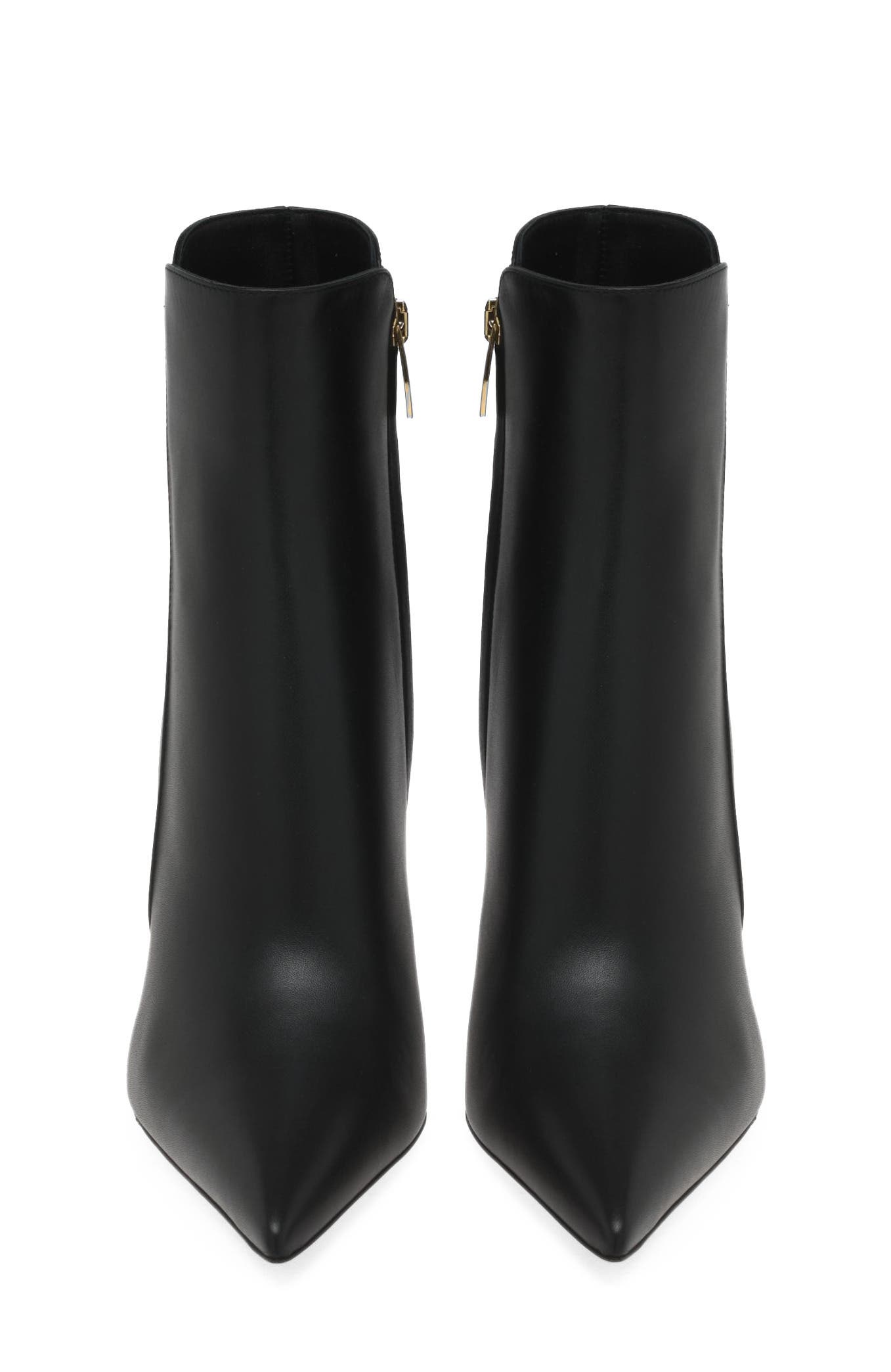 Sofia Bootie, Alternate, color, Black Calf Leather
