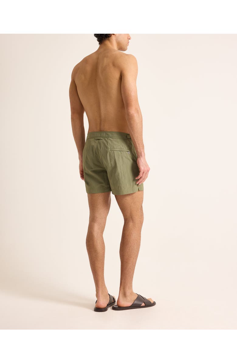Orlebar Brown Setter Shorter Length Swim Shorts, Alternate, color, Herbal Green