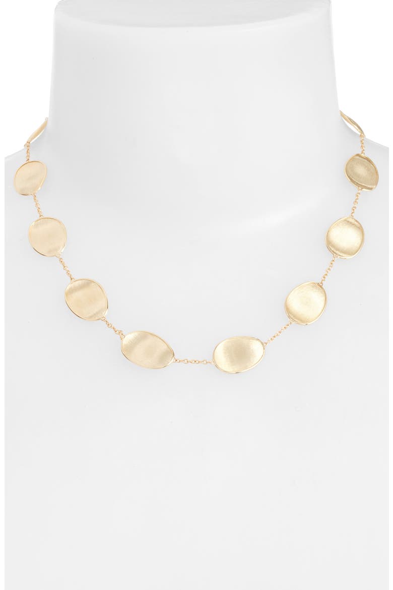 Lunaria 18K Yellow Gold Short Necklace, Alternate, color, YELLOW GOLD
