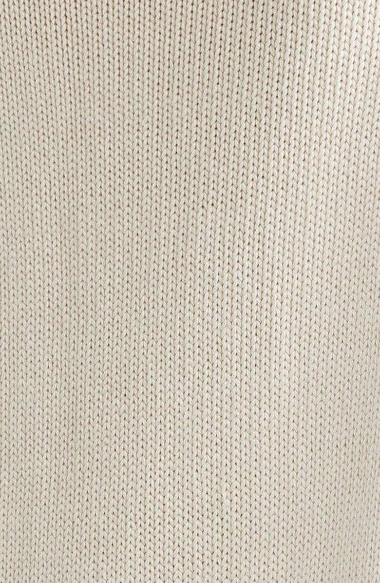 LOULOU DE SAISON Effy Boxy Linen & Silk Blend Sweater Vest, Alternate, color, Natural