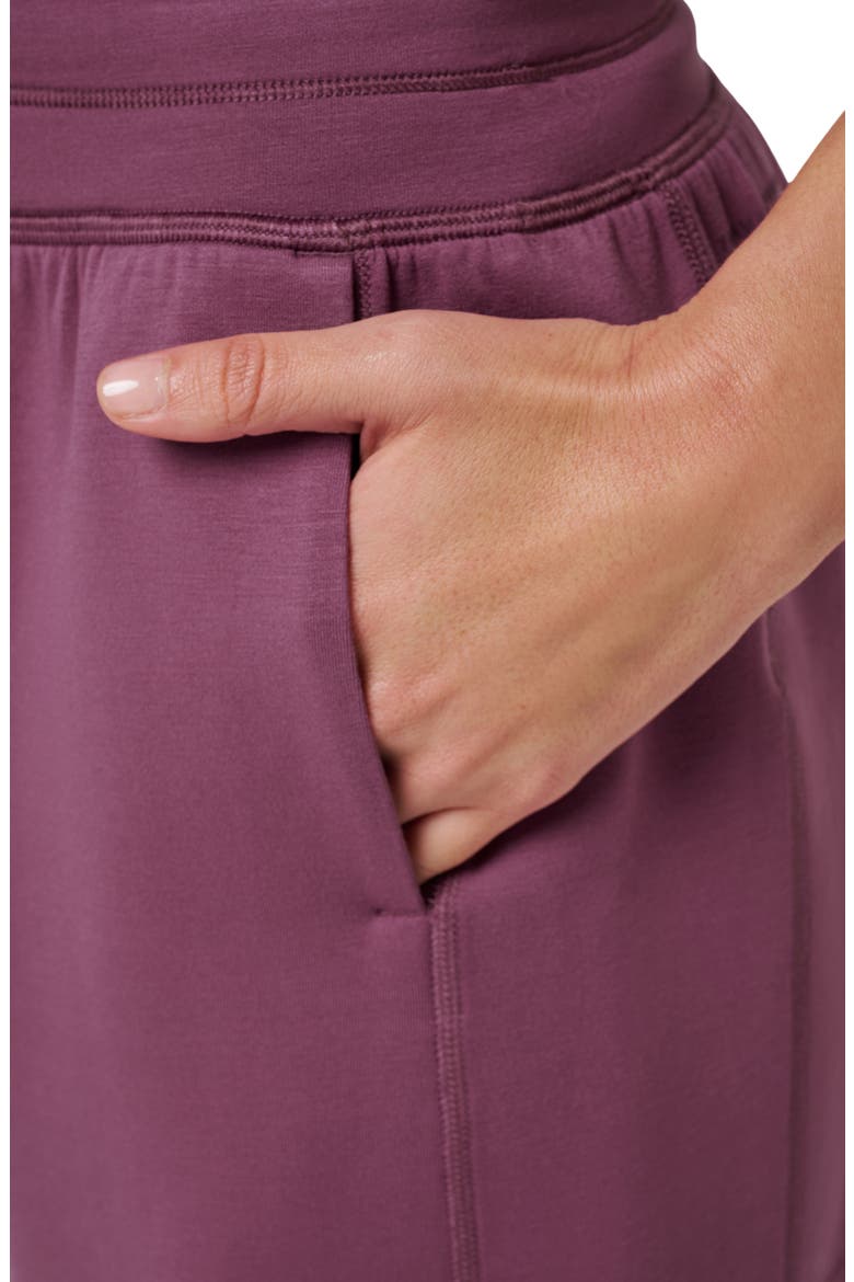 Skyloft Soft Drawstring Shorts, Alternate, color, DAMSON