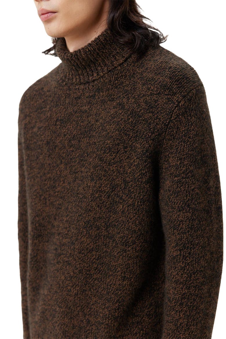 Jersey Knitted Cashmere Sweater, Alternate, color, black