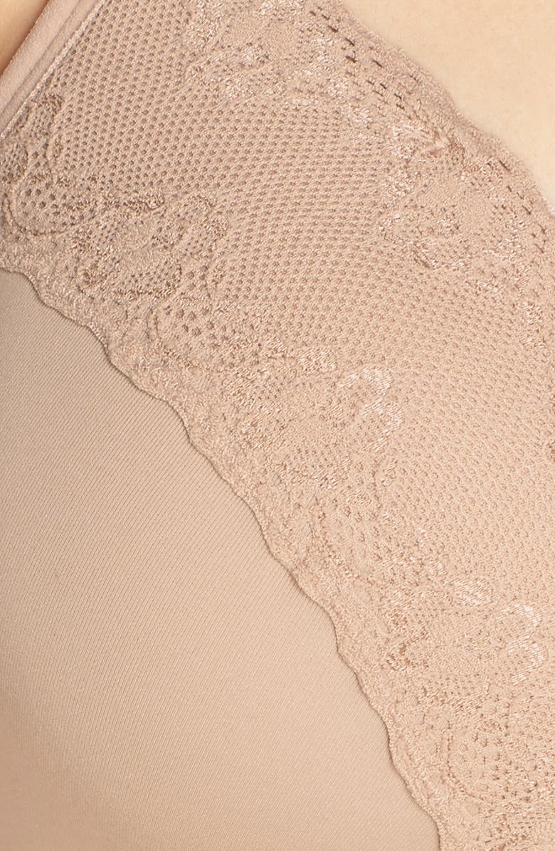 Natori Bliss Perfection Wireless Nursing Bra, Alternate, color, Café